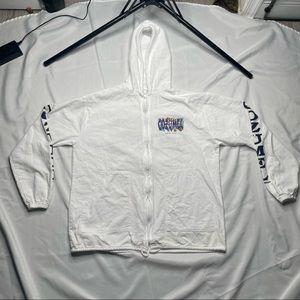 🐳Vintage Cozumel Mexico cotton zip up